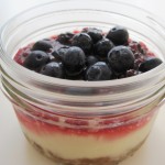 Dessert in a Jar: Berry Lemon Goat Cheese Cheesecakes